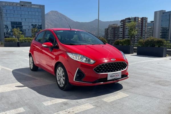 Ford Fiesta SE 2019 rojo manual